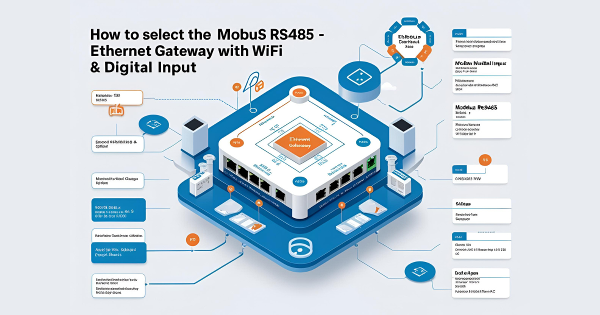 How to Select the Right Modbus RS485 – Ethernet Gateway with WiFi & Digital Input for Your Project