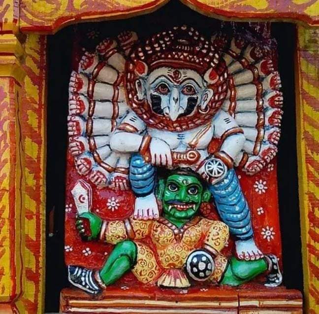 ଶେଷ ନୃସିଂହ – ଶ୍ରୀବଳଦେବଙ୍କ ରଥରେ ଦେବମୂର୍ତ୍ତି ପାର୍ଶ୍ଵଦେବତା 