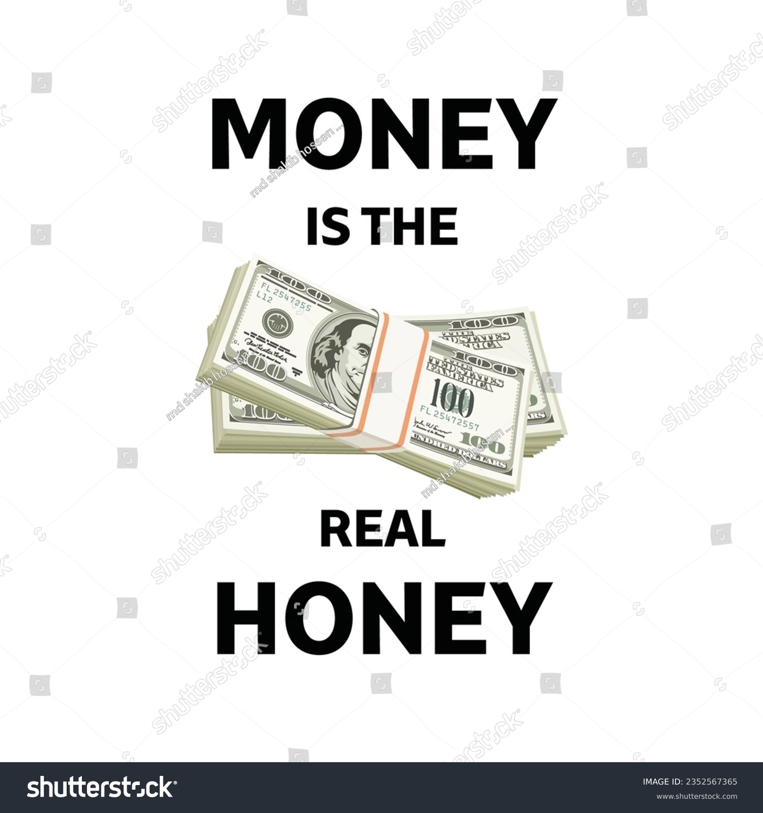 Money 💰 is the honey 🍯.